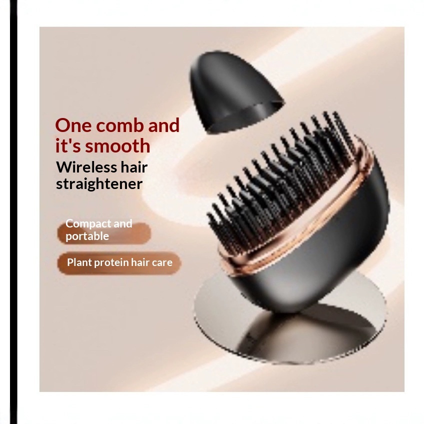 New Mini Charging Hair Straightener Comb - Image 3